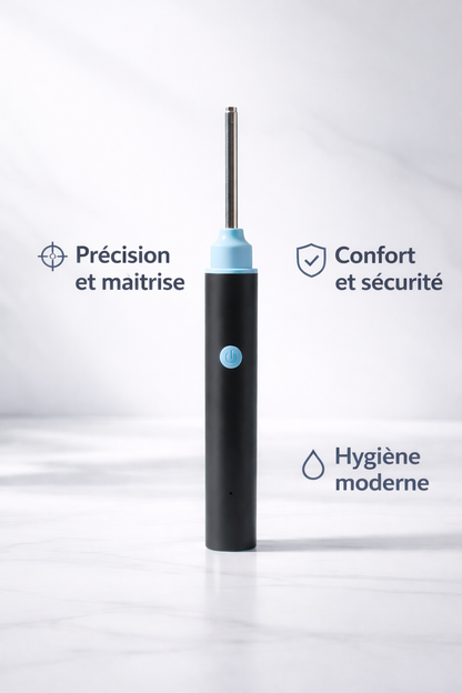 EarCleaner™ | Kits d'extraction des bouchons de cérumen avec caméra