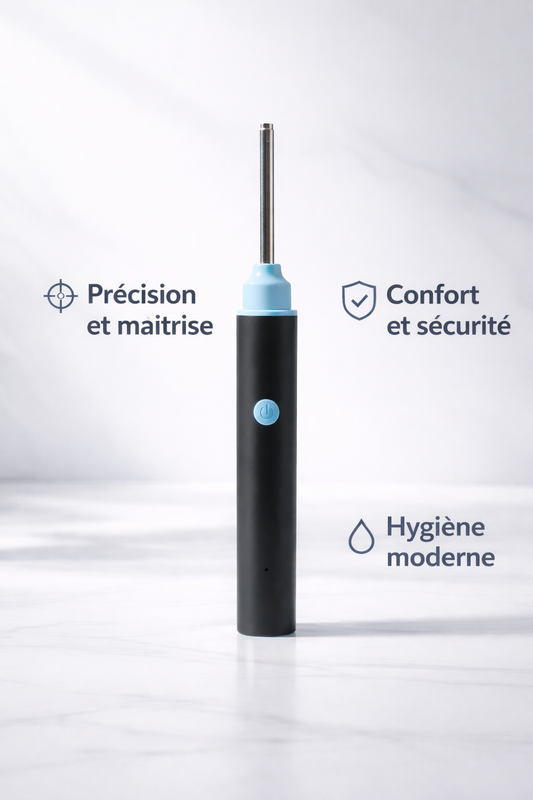 EarCleaner™ | Kits d'extraction des bouchons de cérumen avec caméra